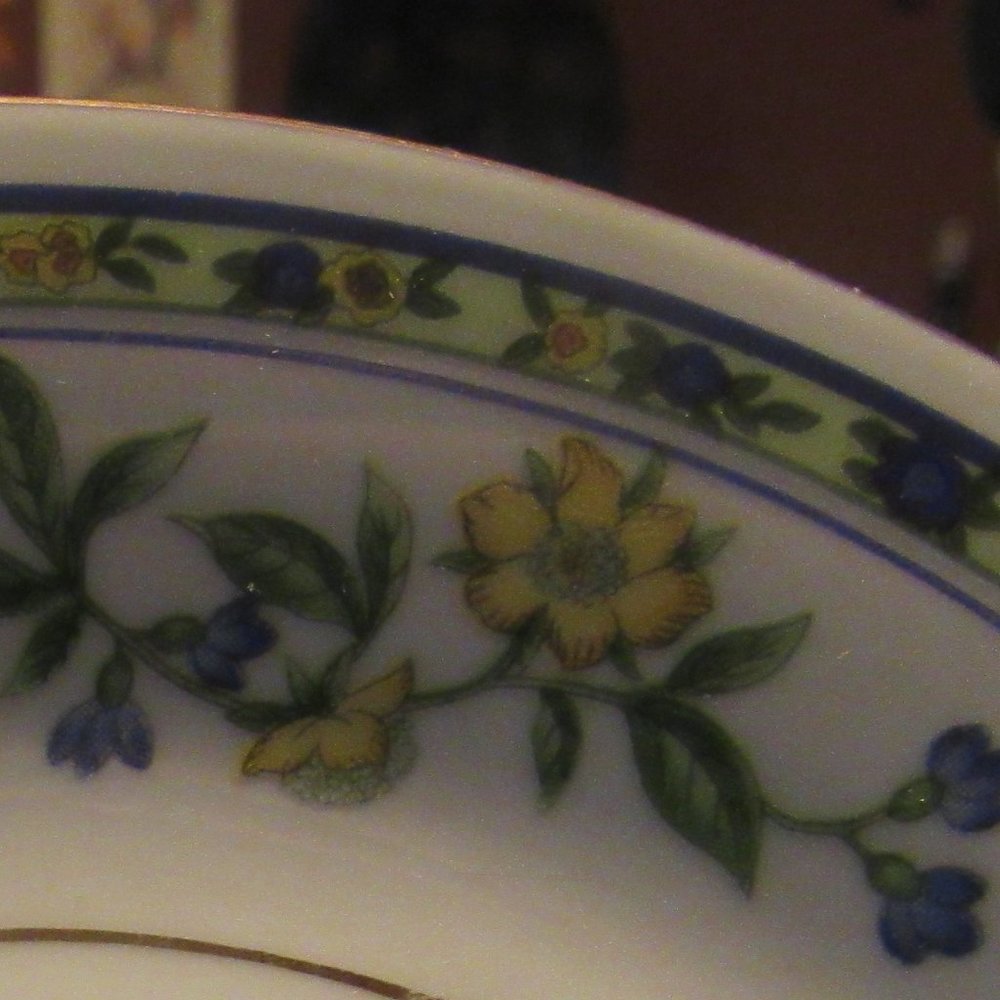 🦋🐦🦋Beautiful Vtg 90's Victorian Porcelain Floral Tea Set Bundle - 3/Set+ - Picture 15 of 15